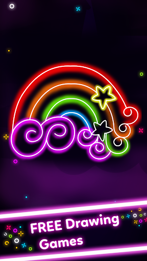 Doodle Glow Coloring & Drawing Games for Kids ud83cudf1fud83cudfa8 apkdebit screenshots 3