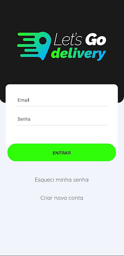 LetsGo Delivery Screen 2