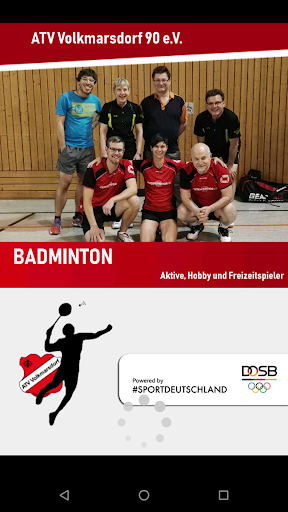 Android application BadmintonATVV screenshort