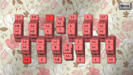 Math Facts Mahjong Game Screenshot