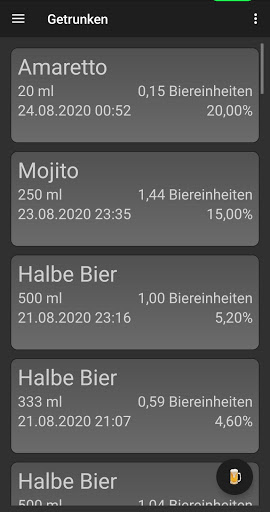 Beer Tracker Screen 2