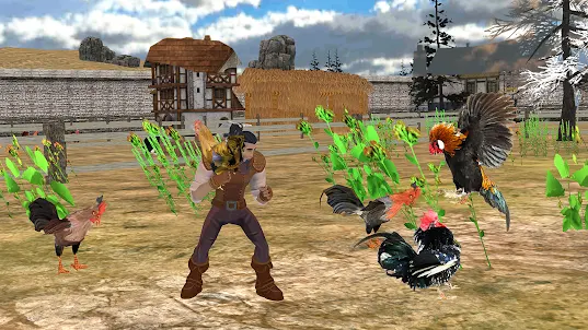 Angry Rooster Fight Simulator