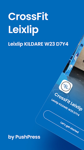 Android application CrossFit Leixlip screenshort
