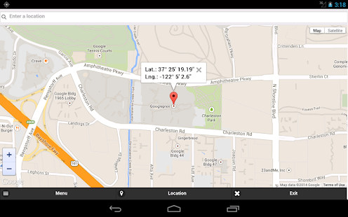 GPS Coordinates Finder Screenshot