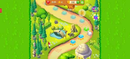 Gardens Fruits  Flowers Tales Colorful match 3