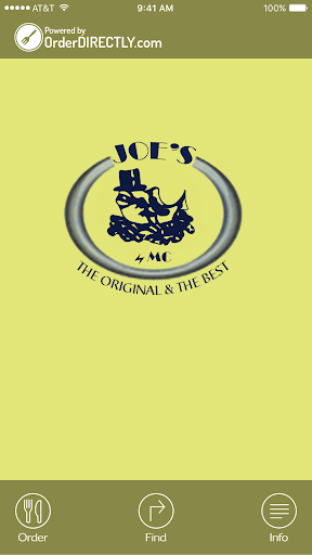 Android application Joe's Food Bar, Cowdenbeath screenshort