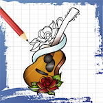 Cover Image of Download 100+ How to Draw Tattoos  APK
