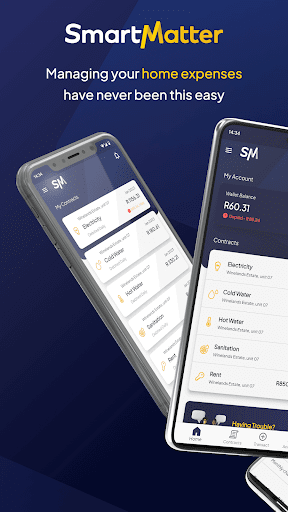 Android application SmartMatter screenshort
