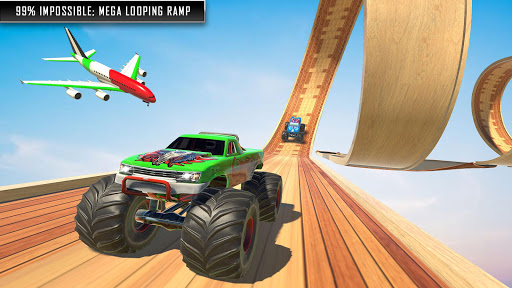Mountain Climb Stunt Game: Monster Truck Games screenshots 11