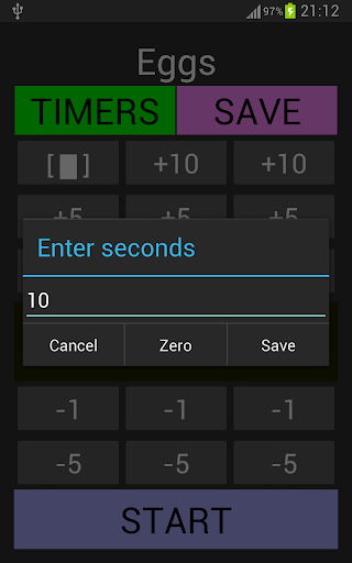 My Timer Screen 2