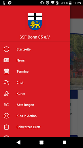 SSF Bonn 05 e.V. Screen 3