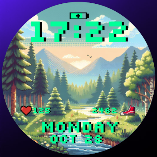 PixelWatch Wear OS Watch Face screenshot 5