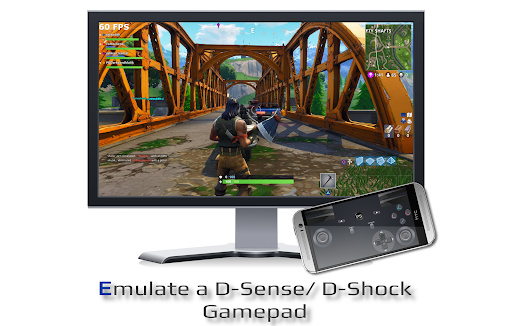 Android application PSPad: Mobile Gamepad screenshort