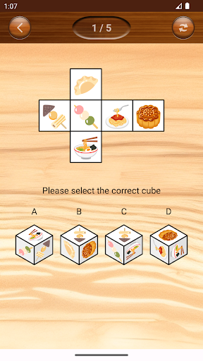 Logic Game: Cardboard Box Fold Screen 3