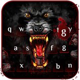 Ice Blood wolf Keyboard 2D icon