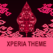 Xperia Theme - Mega Mendung Red