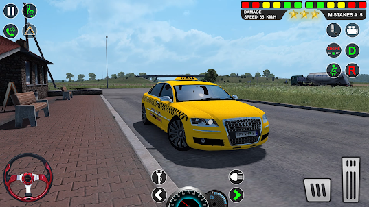 City Taxi Driver 3D เกมแท็กซี่