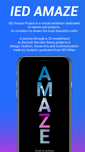Android application IED Amaze Project screenshort