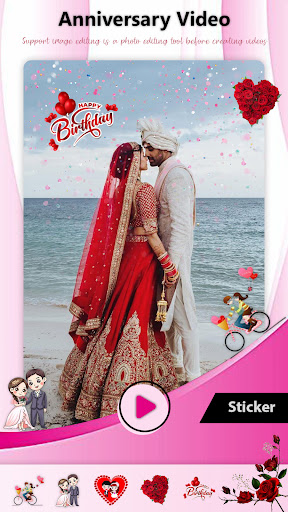 Anniversary video maker Screen 2