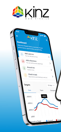 Android application Kinz screenshort