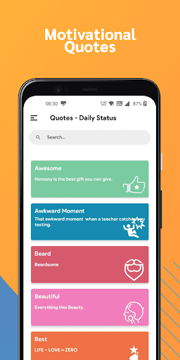 Quotes - Daily Status Screen 2