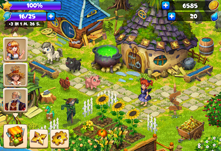 Farmdale: farming games & town Screenshot
