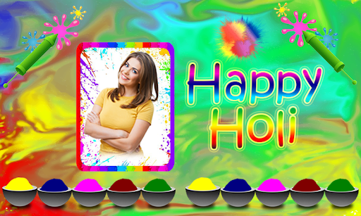 Happy Holi Photo Frames
