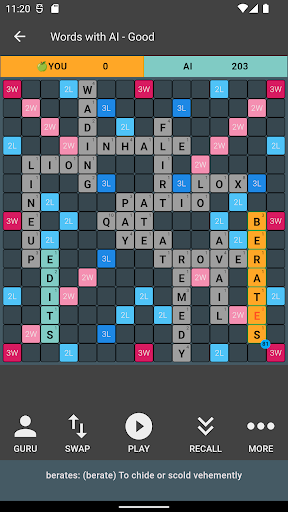 Buildn Play Solo Word Game Screen 2