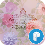 Elegance lady Launcher Theme icon