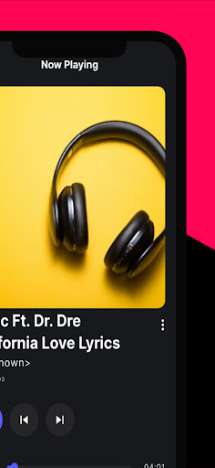 Android application MusicBox screenshort
