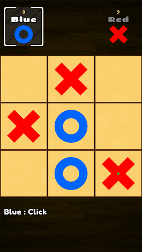 Android application Tic Tac Toe screenshort