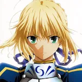 Fate Stay Saber Wallpaper Art icon
