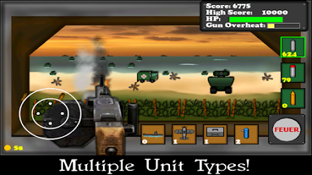 D-Day Gunner - Screenshot Image