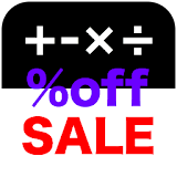 salecalc Calculate Save Price icon