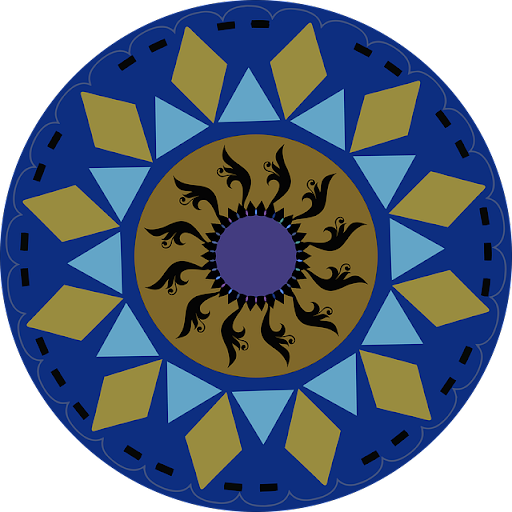 Muggu Practice Kubera, Ratham, Navratri Rangoli