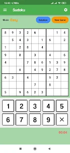 Sudoku game classic fun