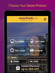 Easybook - Bus, Train, Ferry, Flight & Car Rental Version 7.1.8 Screenshots 8