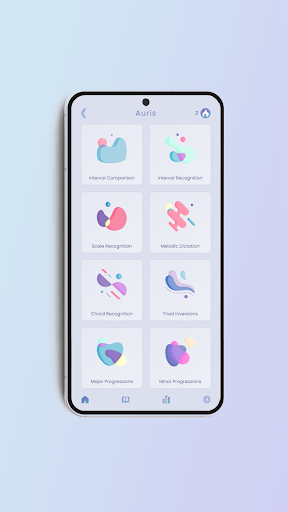 Android application Auris Ear Training screenshort