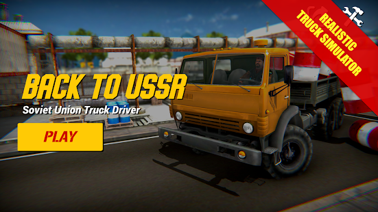 Back to USSR Truck Driver screenshots apk mod 1