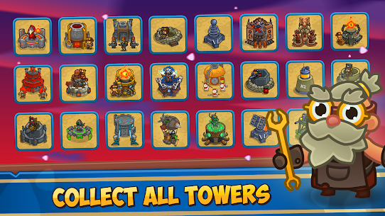 Steampunk Defense Tower Defense Mod Apk v20.32.569 (Free Shopping) For Android 5