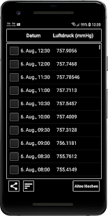 mu Barometer Pro Tangkapan layar