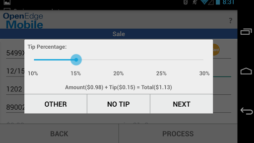 OpenEdge Mobile Screen 3