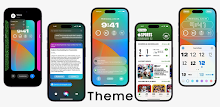 iPhone 15 launcher and Theme APK