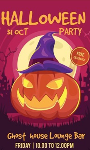 Halloween Party Invitation Screenshot 2 - AppWisp.com