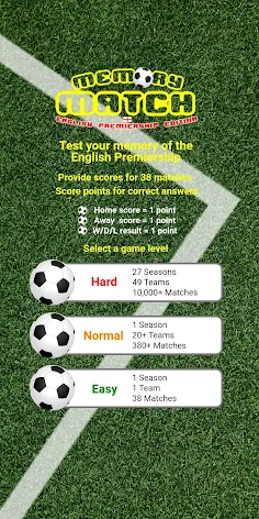 Memory Match Football EPL - Screenshot 2