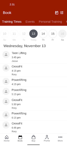 Squamish Barbell Screenshot 2 - AppWisp.com