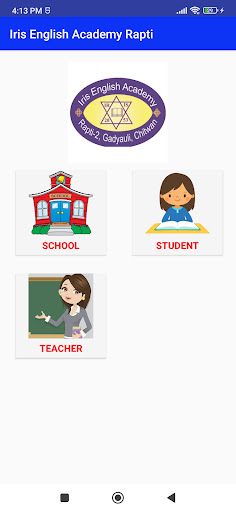 Android application Iris English Academy Rapti screenshort