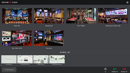 Android application NetworkHD Touch screenshort