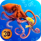 Octopus Underwater Life Sim 3D icon