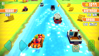 Game screenshot Blocky Highway: Traffic Racing hack